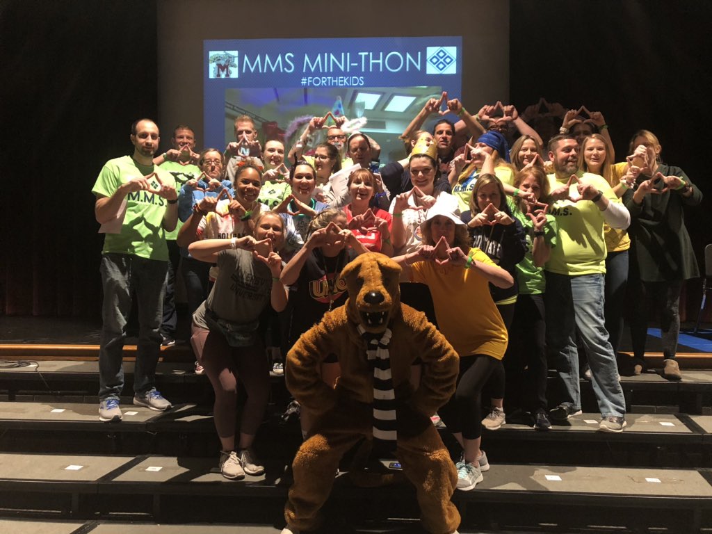 MMS_principals's tweet photo. T U to all the MMS staff members for your part in making Mini-Thon a reality! #forthekids https://t.co/f4CxzqzajQ