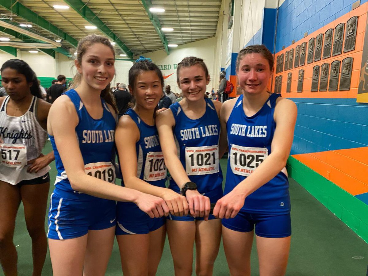 Congrats to our Girls 4x800m relay on getting 5th at states with a time of 9:35. Great job Emily, Caitlyn, Annika, and Annalise!