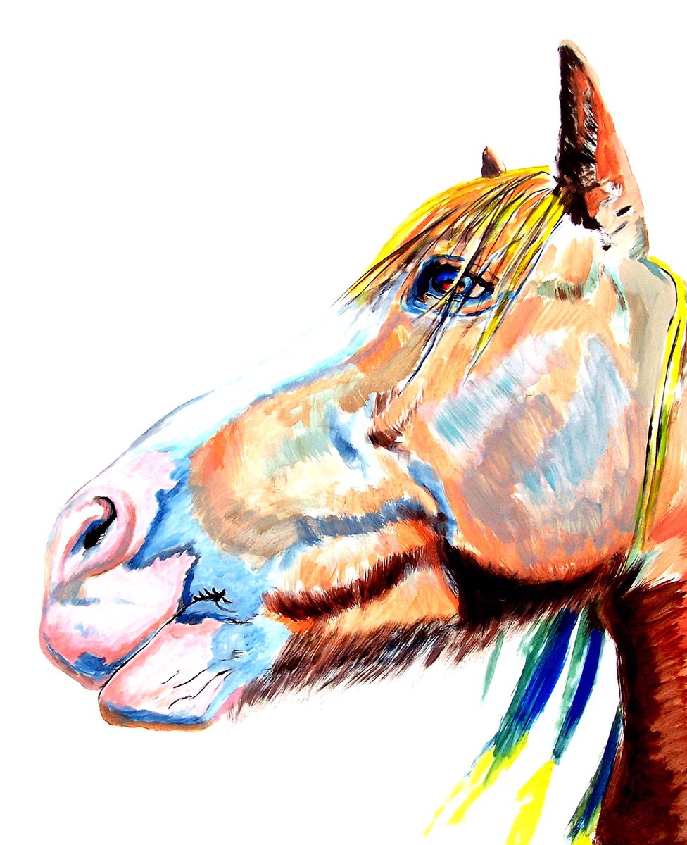 messengerart's tweet photo. "Pink Muzzle" 19 x 24 inch ink and acrylic on paper.
Available, message for price. #art #artist #artists #artwork #artstudio #fineart #contemporaryart #animals #horses #equestrian #horseart #equineart #horse #equine #portrait #studio #painting #drawings #ink #inked #animals https://t.co/LuXFyzzEPq