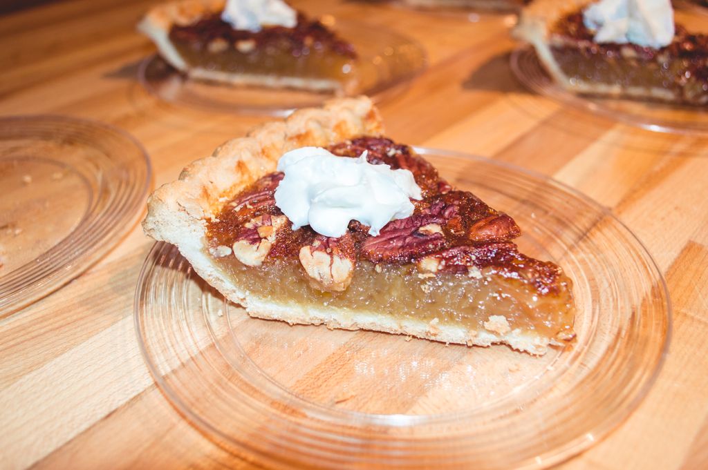 Fresh slice of Texas Pecan Pie anyone? 😋