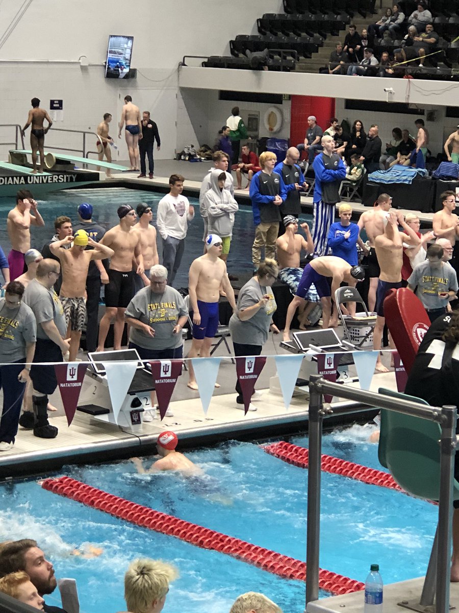QuakerSports's tweet photo. @IHSAA1 Boys State Swimming Prelims:

100 Fly:  Jackson Vanwanzeele goes :48.37 to smash his seed time AND the school record! He is seeded #2 in the entire state for A FINALS tomorrow! https://t.co/ZGJTz8NRDE
