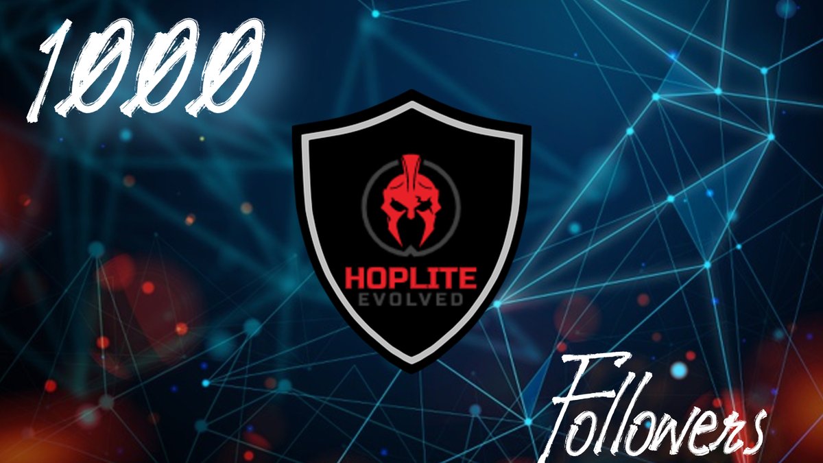 HopliteEvolved's tweet photo. We have finally reached 1k followers! We are so #grateful as an organization to have the opportunity to build a #community that games/interacts/shares together. Here's to having #fun and taking #gaming back to its roots! 

#ApexLegends #ModernWarfare #videogames #XboxOne #PS4 https://t.co/3WK8nVRxip
