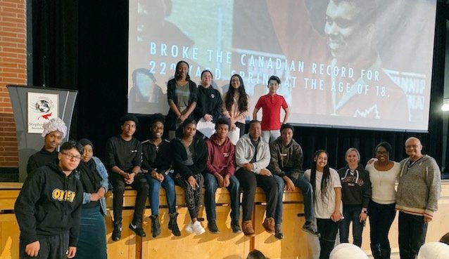 bsa_slss's tweet photo. Hello world! We are here! The BSA is official &amp; we came together and hosted our first assembly for Black History Month today! Follow us on our journey as we continue to strive for excellence and equity! ✊🏾 #glory #riseup @WRT_PDSB @PeelSchools @SLSSPeel https://t.co/xjny5hCLbZ