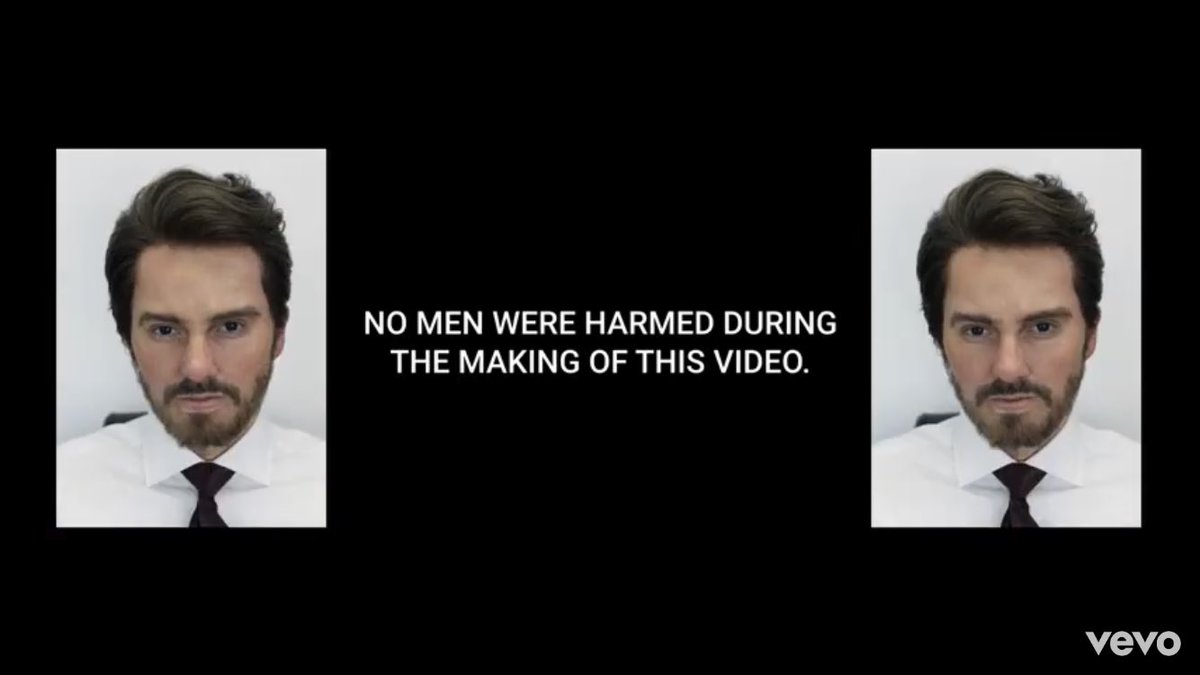 taylorswiftbr's tweet image. O videoclipe de “The Man” ganhou uma parte extra no final dos créditos que diz: 

“Nenhum homem foi ferido durante a gravação deste vídeo". #TheManMusicVideo