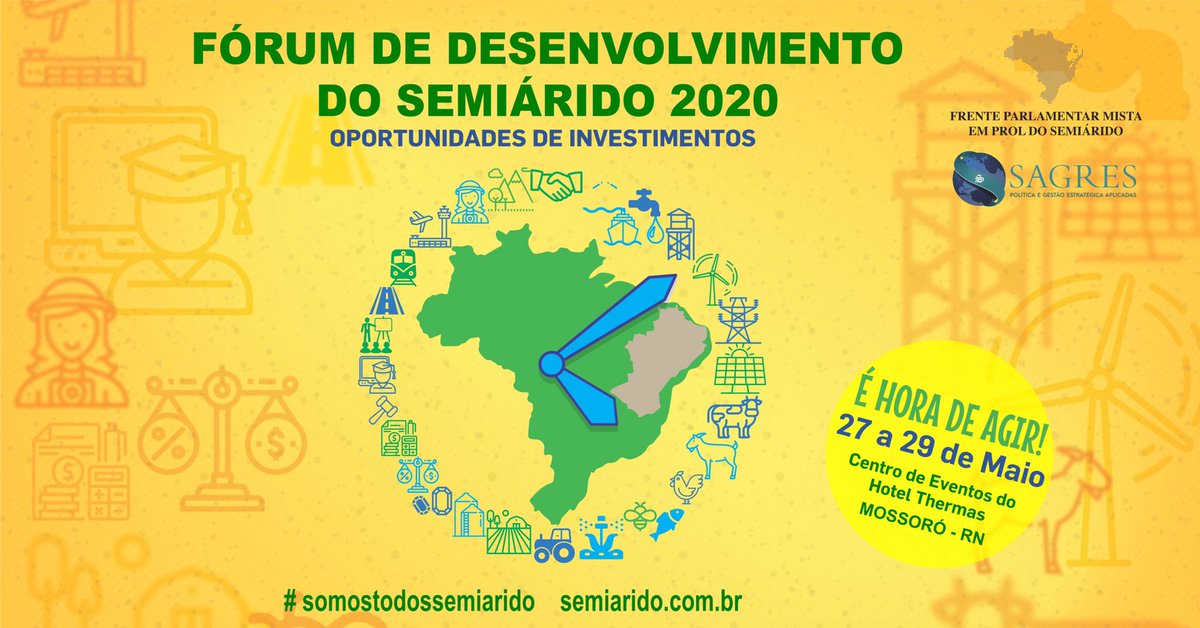 semiaridobrasil's tweet photo. O Fórum - FDS - será o catalisador dos planos, projetos e ideias referentes aos setores estratégicos para o #desenvolvimentoregional. Participe dos debates e discussões no Fórum Virtual dos 12 eixos temáticos que serão abordados em https://t.co/axwQOI0a7J https://t.co/dntZJJOxCc