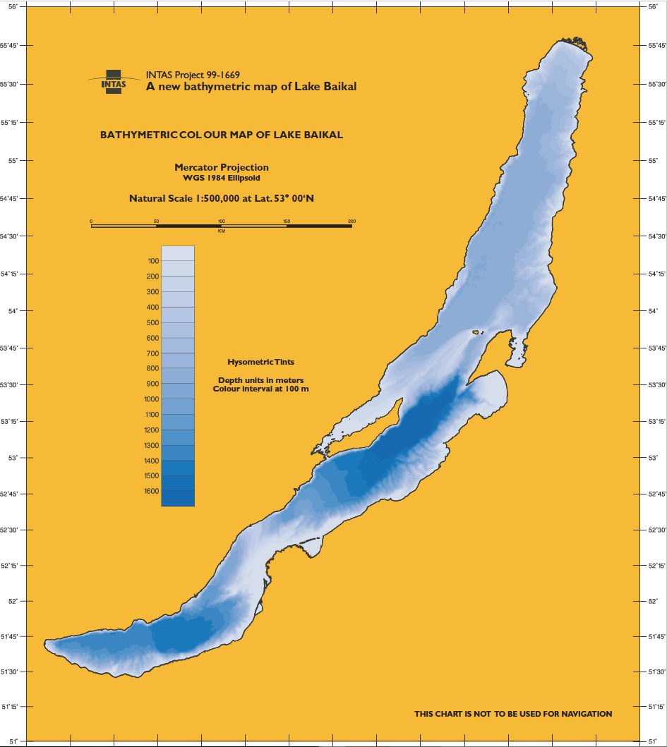 Глубина озера байкал тысяча шестьсот сорок. Глубина Байкала схема. Карта глубин озера Байкал. Схема глубин озера Байкал. Байкал карта глубин 3d.