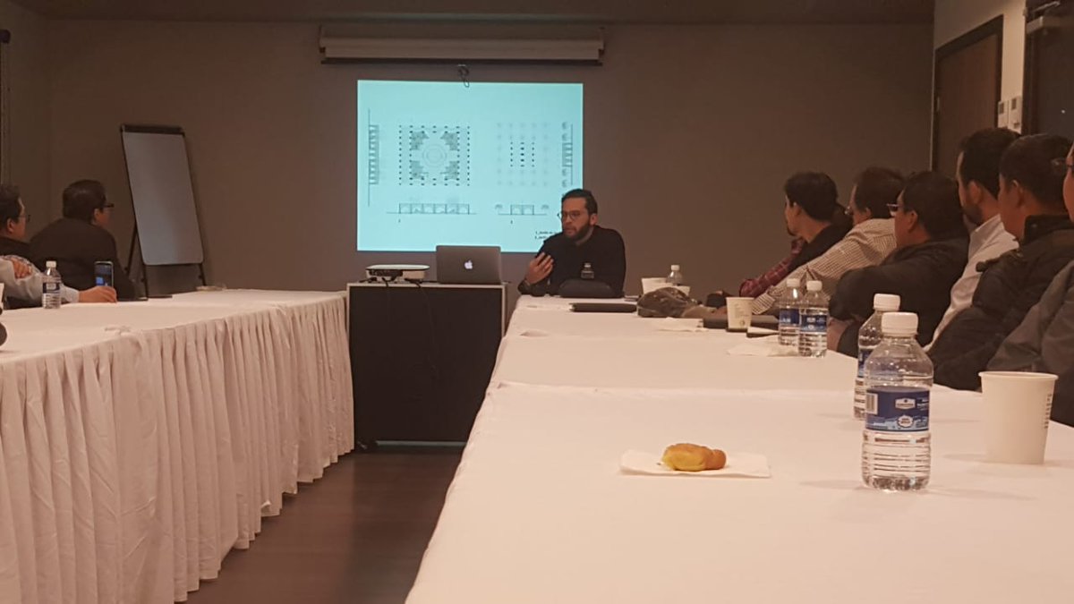 SoyCACHAC's tweet photo. El Consejo Directivo 2019-2020 que preside el Arq. Certificado Hermilo Bedrán Ruiz y la Comisión de Jóvenes Arquitectos CACHAC que coordina el Arq. Luis Daniel Monclova Hernández presentes en el evento “Entre líneas y café” llevado a cabo el día 27 de Febrero del año en curso... https://t.co/j3zkBJwWRl