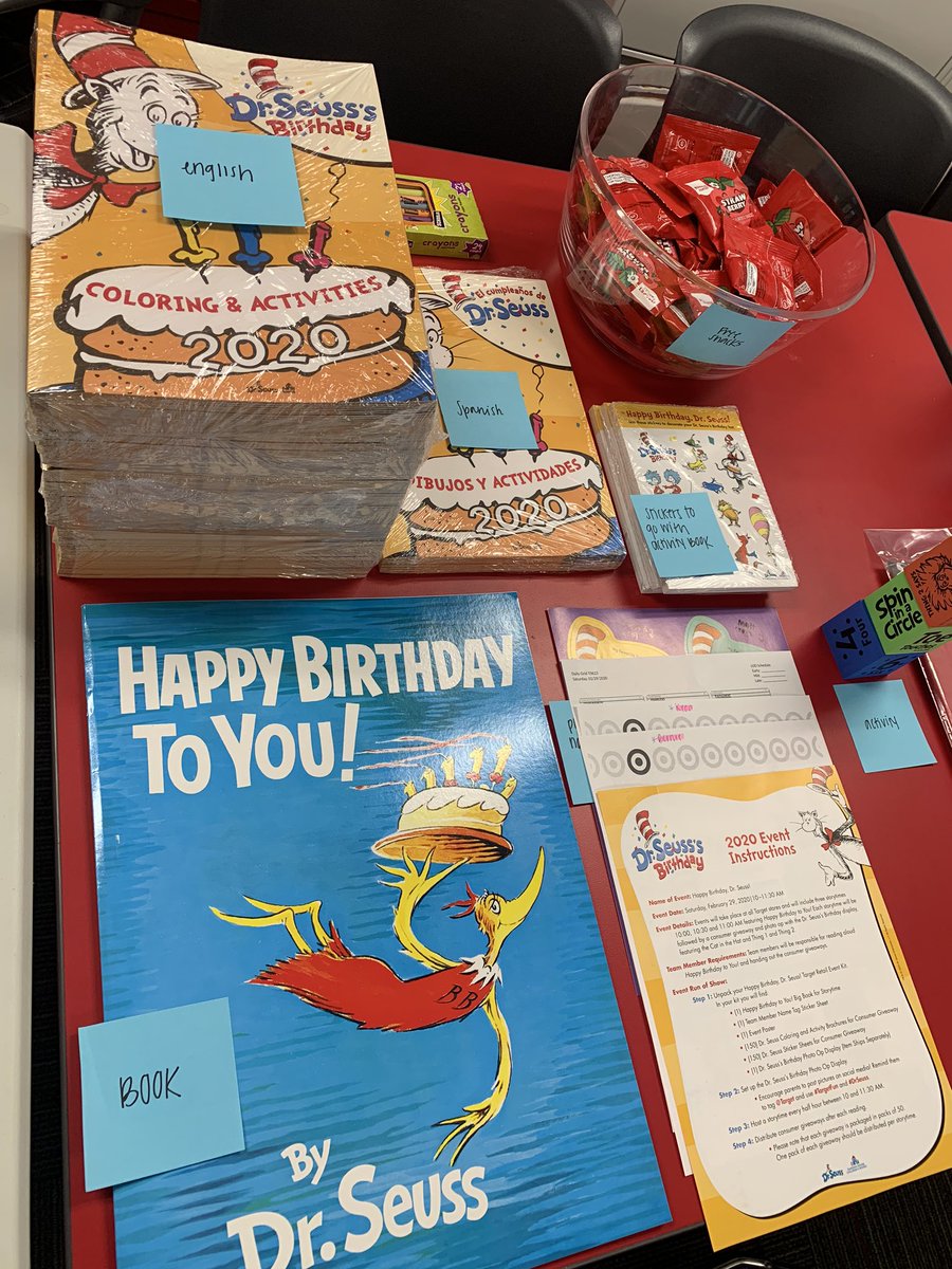 Store 623 Is Ready for Dr. Seuss’s Birthday🎂 and Frozen 2 💠 thanks to the Preparation Queen (<a href="/CourtFromTarget/">Courtney Scherer</a>). 🎯

What about your store? 👁
<a href="/BrittanyTarget/">TargetBrittany</a> @MariahJoiRedmon <a href="/TargetCher/">Cherese C</a> <a href="/Dewayman/">DEWAYMAN</a>
