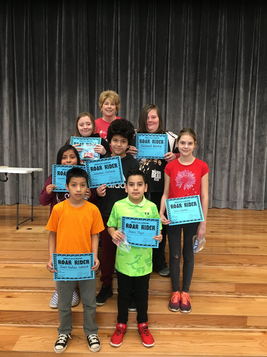 SPE_Tigers's tweet photo. Congratulations to our Students of the Month and ROAR Riders for February. These students exhibit excellent ‘ROAR’ behavior.
💙🐯🧡#spetigers #murrayproud https://t.co/qTcvieLnS7