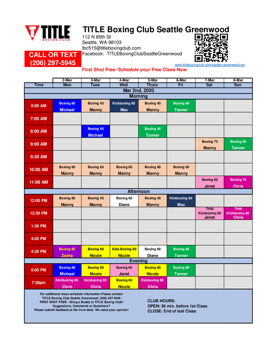 TBCSeaGreenwood's tweet photo. Nomad Boxing Club Fundraiser on Saturday, March 14th, 5 PM Blacklight Boxing60 with Coach Manny.

Women’s Weightlifting classes with Coach Diane:  Wednesdays 11 AM, Thursdays 5:30 PM, Fridays 11 AM.

Skills class with Coach Seth:  Sundays 2 PM.

Join our fight for health! https://t.co/vOq3qZA5qd