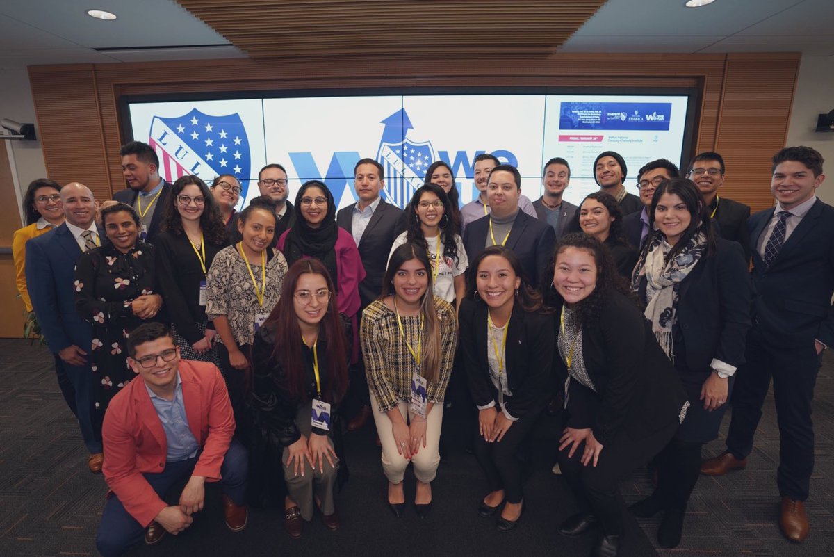 LULAC's tweet photo. A big thank you to all our #WeRun2020 participants and speakers for cultivating a powerful space where #LatinoLeaders emerged confident to serve and represent their communities. #RiseToLeadership #CollegiateLULAC #LULAC https://t.co/isvfk6pkTp