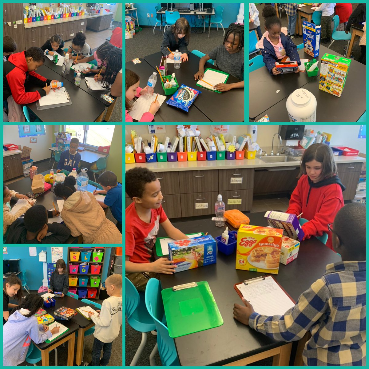 #measurement is in full effect in #thirdgrade. TY to our parents for providing #realworldexamples for our scholars to learn about units of measurement, #weight and #capacity. @HumbleISD_RCE #cubcommUNITY #mathmatters