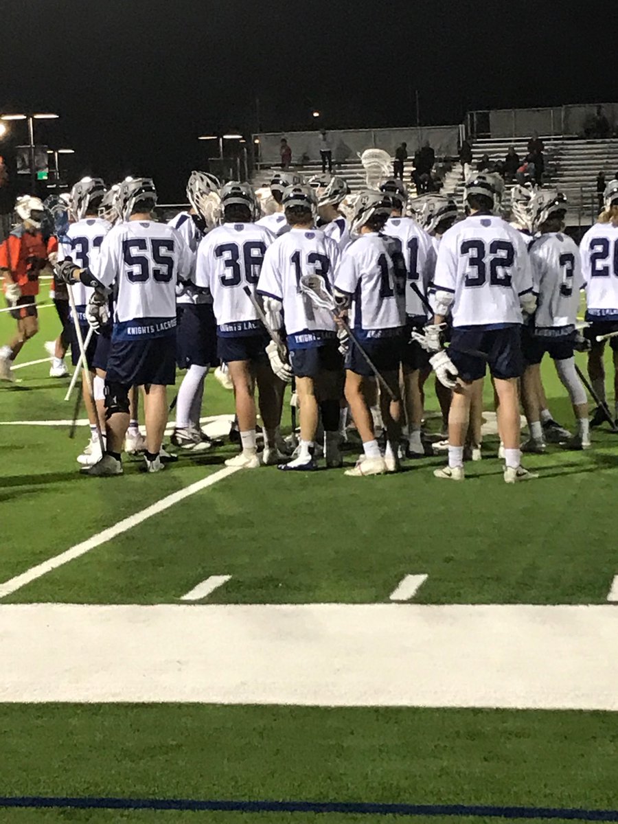 Knights with the W! Great job gentlemen.