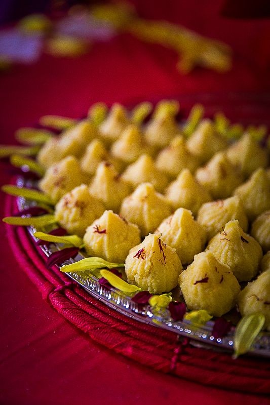 Mondak (Indian sweet dumplings)