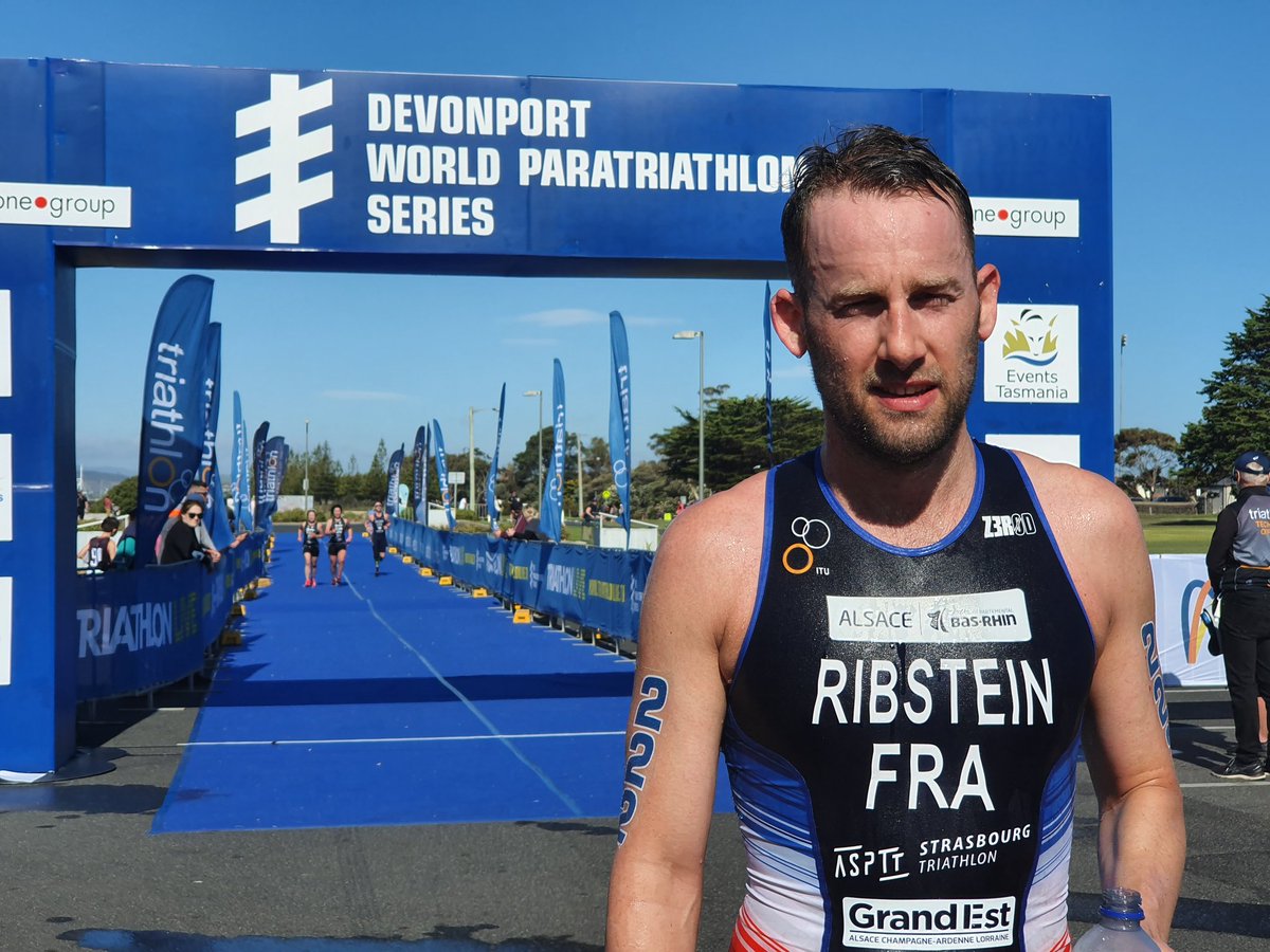 Frenchman Jules Ribstein wins PTS2 men's race in #WPSDevonport 

Follow the action on TriathlonLIVE.tv