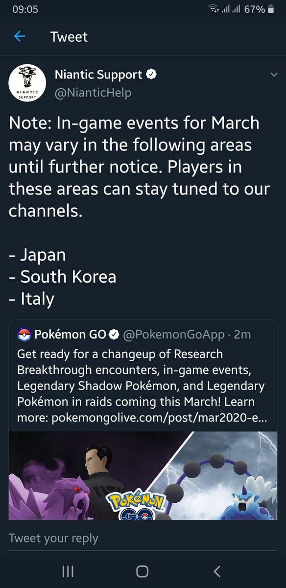 Iv Coord Updates Pokemongo Update March Events Rt Pokemongo