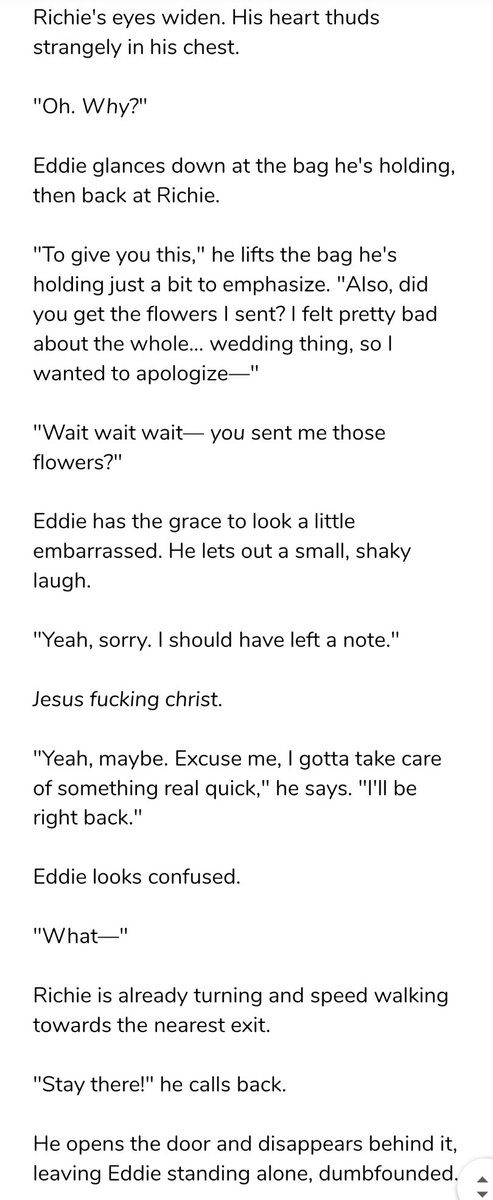 028 》 you're doing amazing, sweetie( eddie's phone )