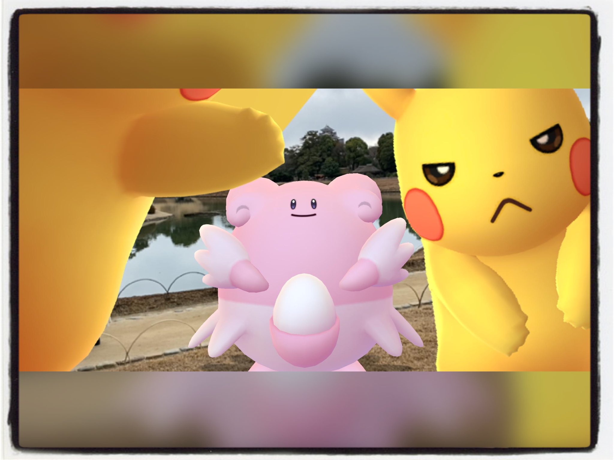 Mrjr 昨日のポケ活 Gosnapshot コピーピカチュウ 横位置で撮ったら こんなになっちゃった 令和2年2月28日 金 ポケモンgo ポケモンgo Pokemongo Pokemongo Japan Okayama 岡山スタ T Co Tifxnjsycy Twitter