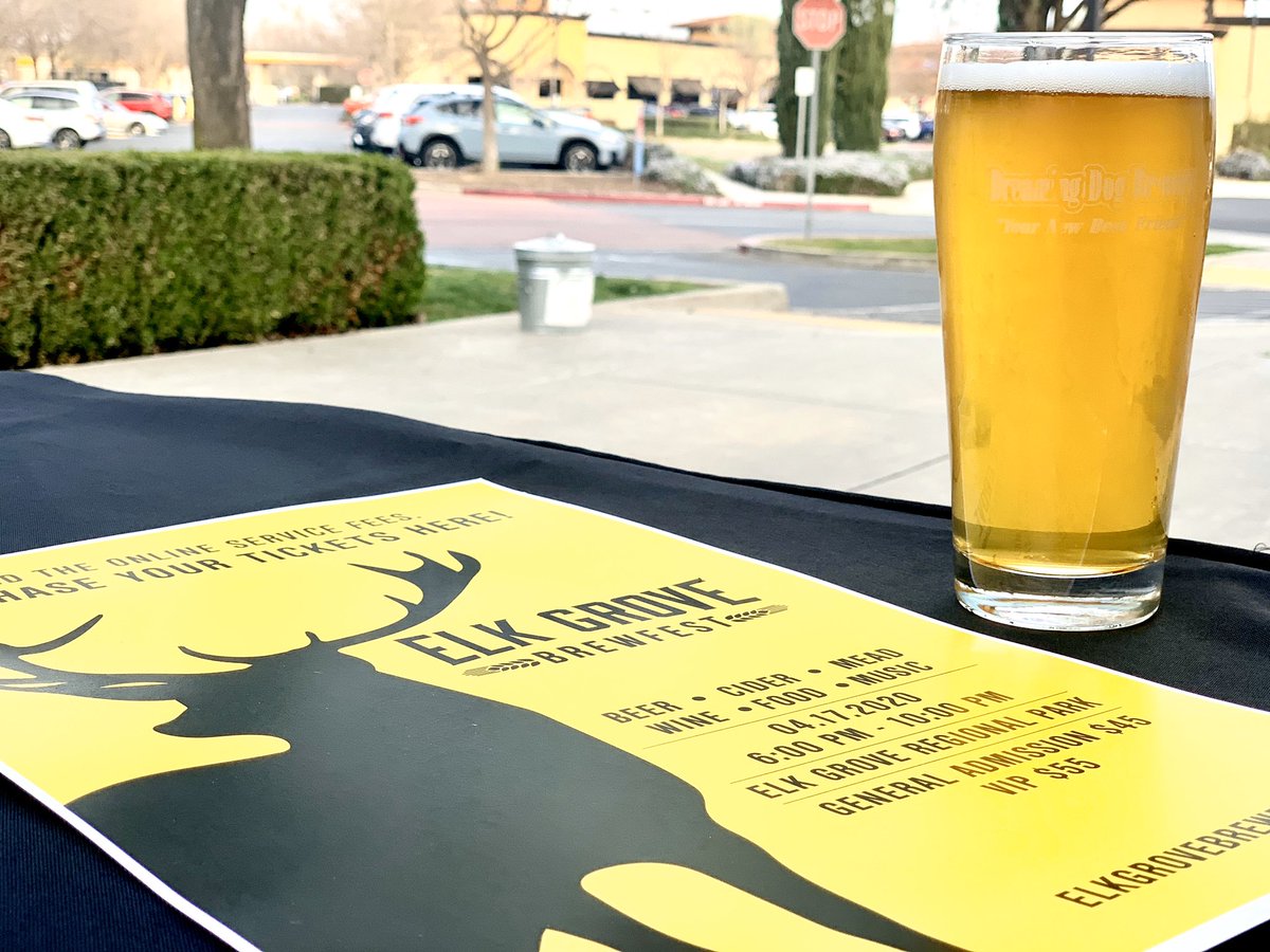Buy a ticket to Elk Grove Brewfest and we will buy you a beer!

Join us @dreamingdogbre1. Here until 8pm. 🐕 🍺 

Sponsored by <a href="/exploreelkgrove/">Explore Elk Grove</a>!