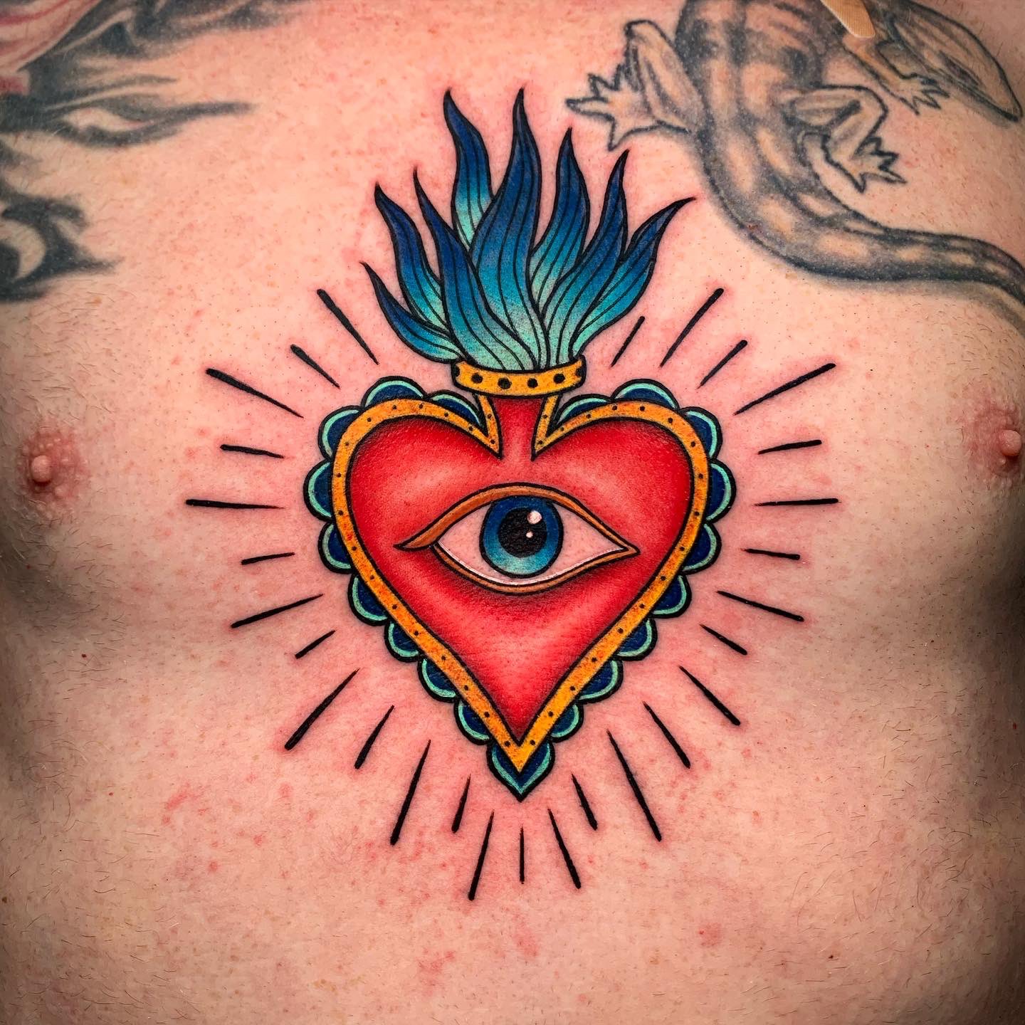 caguama.tattoo on X: "Sacred❤️Heart ••• Thanks for trusting, Mike! Done at Tradiciones Tattoo Inquiry: caguama.tattoo@gmail.com #tattoo # tattoos #INK #inked #tattooed #tattooartist #tattoolife #inking #tatuaje # tatuajes ...