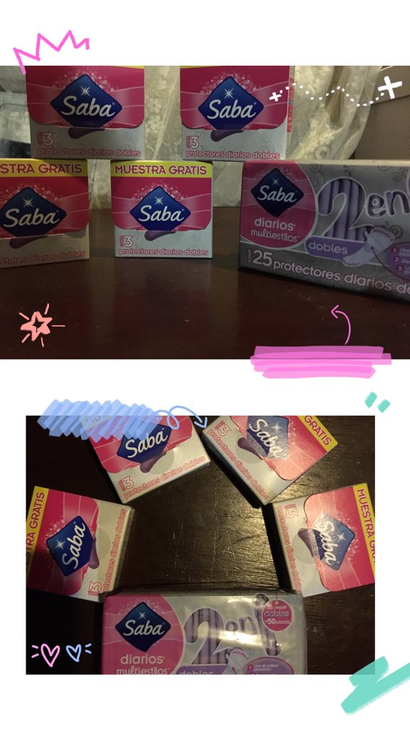 luceritomoxxa's tweet photo. Ahora si a probar las #Saba2en1 que me mando @InsidersLatam Gracias por hacerme parte de esta campaña #SabaInsiders #ComodaContigo #InsiderStories ya les contaré qué tal !!! https://t.co/gD7ZybSlfJ