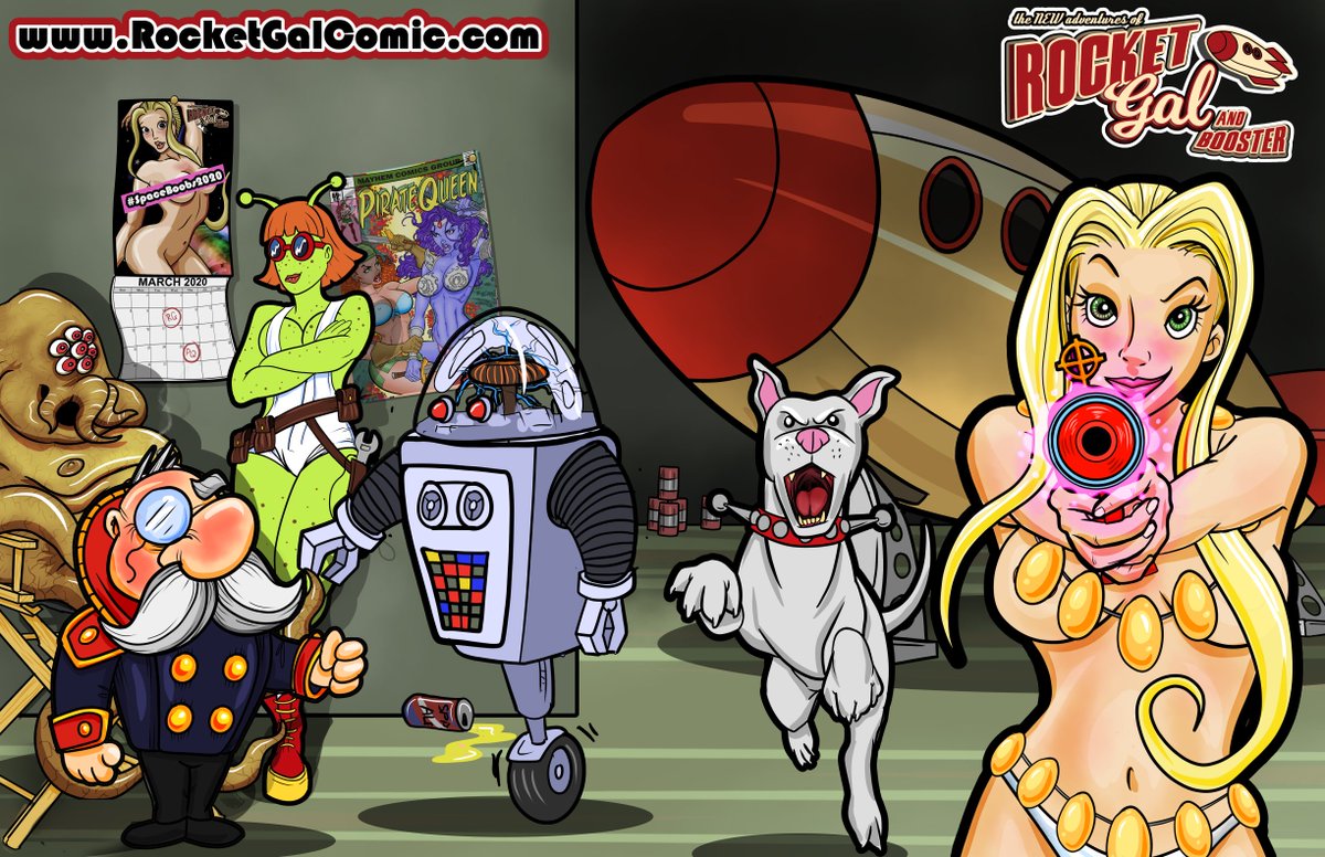 PeterGilmoreArt's tweet photo. @JustinDutton18 @WartTheWizard @_WyattHolliday @Simon_Pothier @VicKingArt @JohnHazeArt @DarkGiftComics @miguel_drawtist @TheMayhemking https://t.co/n2j0LDjsTs
#SpaceBoobs2020
#MakeComicsNotWar https://t.co/s5Izrm2wup