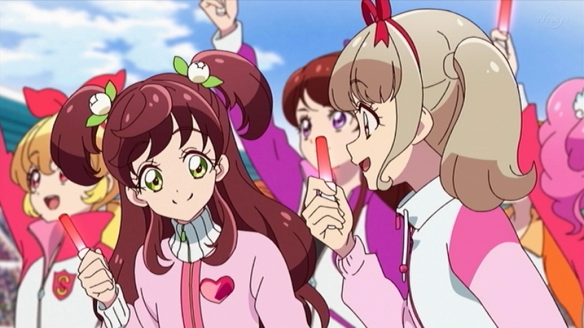 デュミ 在 Twitter 上 春風わかば Cv逢来りん と姫石らき Cv逢来りん がノーカットで会話している Aikatsuonparade Aikatsu T Co 7xbul0cjsv Twitter