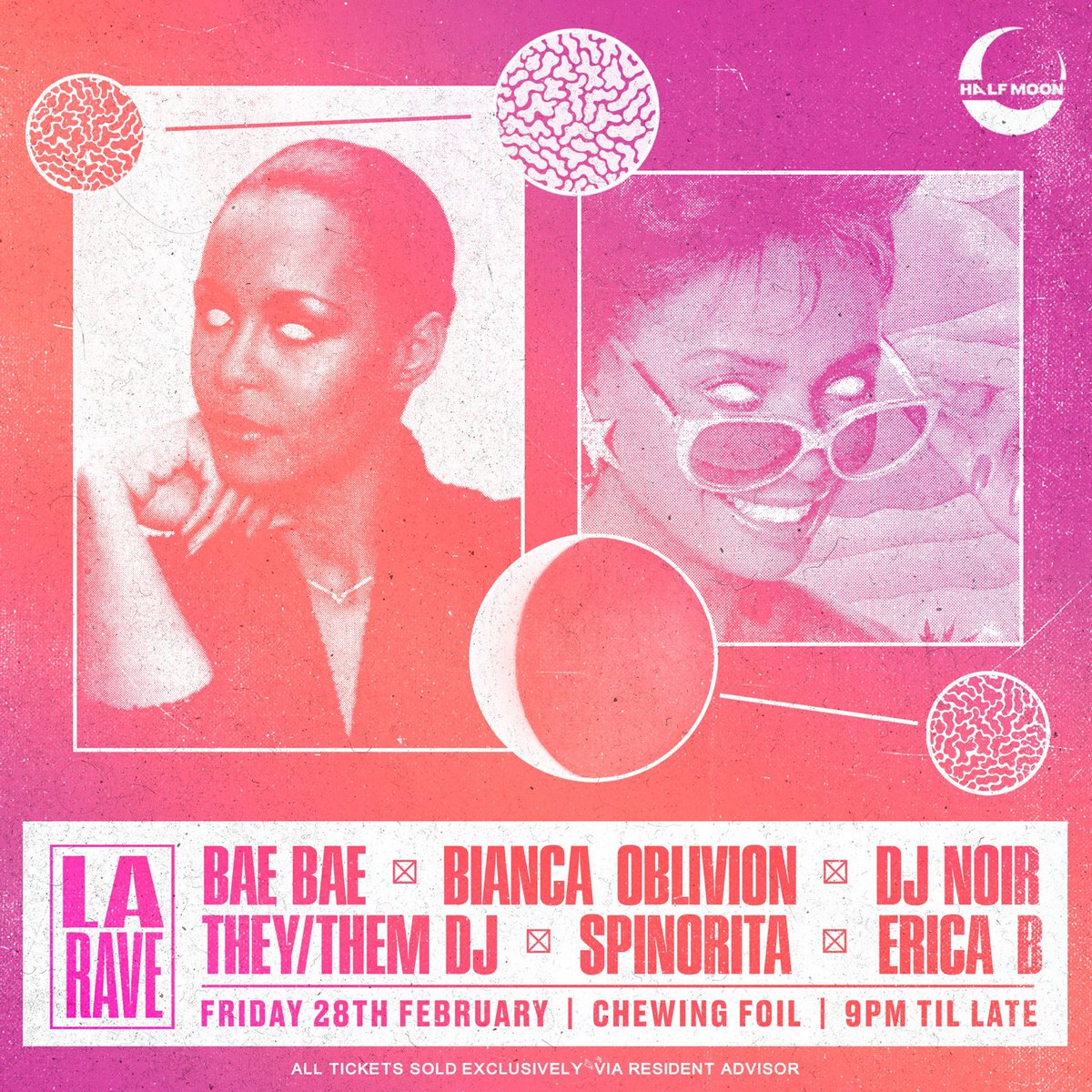 biancaoblivion's tweet photo. Raving 4 release day...
@halfmoonbk
LA RAVE 2NITE 9PM-LATE @ @chewing_foil
🎫 https://t.co/67bJiv9JLC
@baexploitation
@DownByDfault
@theythemdj
@Spinorita
#EricaB
🌙🌙🌙 https://t.co/Vptp5oIC2m