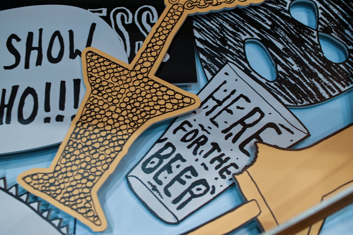 Life is meaningless but at least there’s beer. #theshowmn #theshow2020