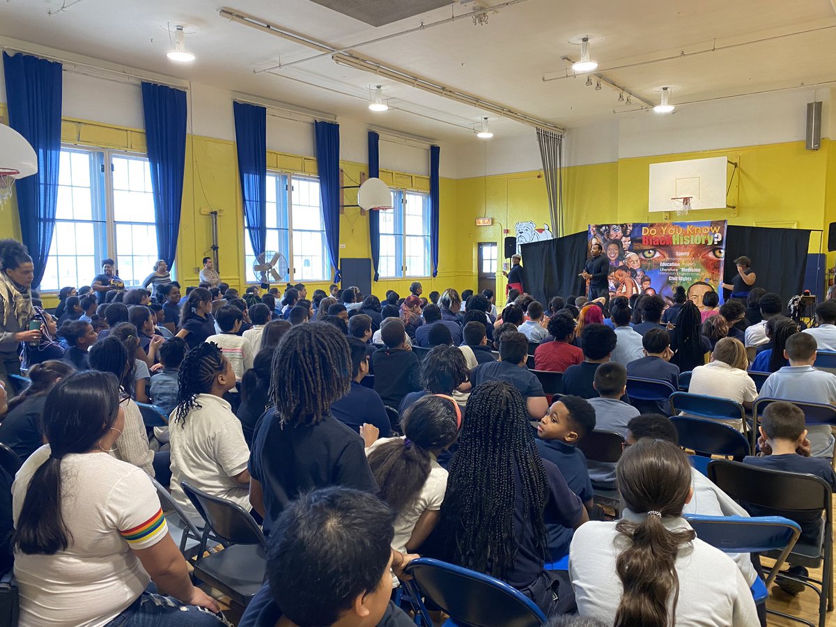 McClellanEleme1's tweet photo. We have spent the month of February recognizing and celebrating Black History.  Today was our culminating events including an assembly and parent interactive days in classrooms!! It did not disappoint! https://t.co/R5dQks0pT1