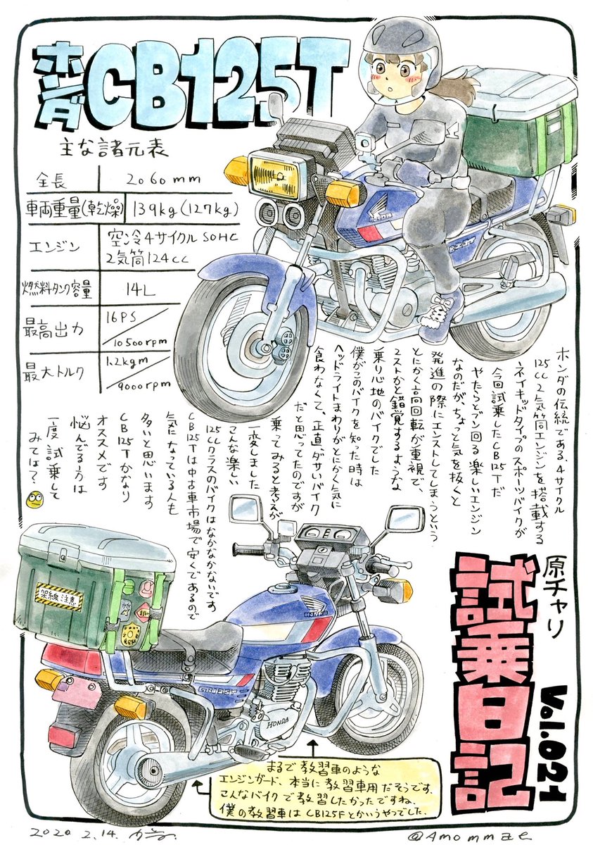#バイク絵deモーターサイクルショー 