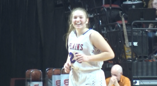Channel1450com's tweet photo. Emily Long and Caroline Jachino knocked down the threes, Asya Smith and Ali Fraase had some great drives and the entire Cardinals defense locked down in the 2A semifinal on Friday night
https://t.co/20MUHs6BJ7 https://t.co/NPepyFXquO