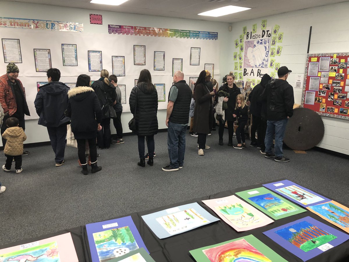 Super proud of my grade 4 students and all of their hard work!  Our Celebration of Learning was a huge success!