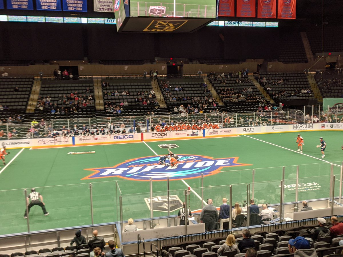 justin_paley's tweet photo. At @NYCBLive for my first @newyorkriptide game vs. New England Black Wolves #GetPulledIn #NLL https://t.co/HHte6gXeyF