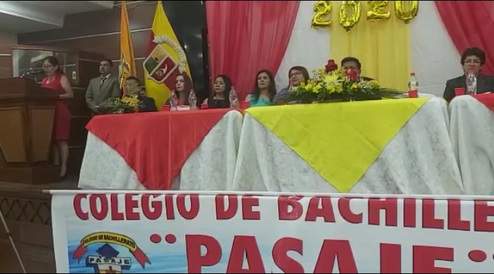 Margarita_0rtiz's tweet photo. ACTUAL|Participamos de la graduación de 58 estudiantes del Colegio de bachillerato #Pasaje. Felicidades a la #CominidadEducativa por el magno evento y éxitos a los Neobachilleres. #SoyBachiller
#DistritoEducativo07D01 https://t.co/1KABeoVIfs