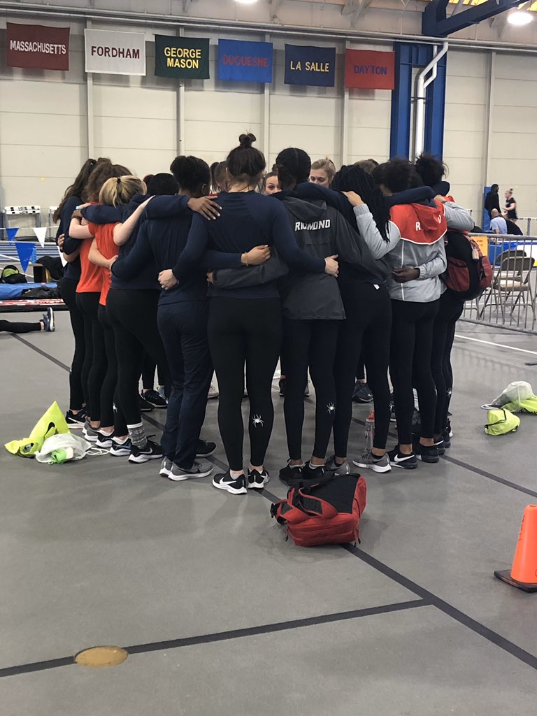 RichmondXCTF's tweet image. The @SpiderAthletics women’s track &amp;amp; field team is one day away from the start of the 2020 @atlantic10 Indoor T&amp;amp;F Championships in Rhode Island. #oneRichmond #spidersxctf