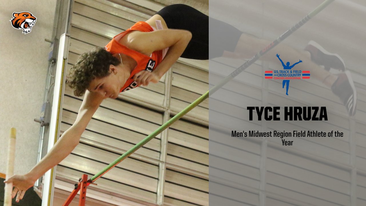 Doane's Tyce Hruza breaks 43-year old pole vault record 