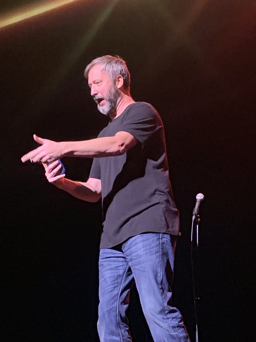 MichaelHarrisWR's tweet photo. Great opening night Gala  @comedy_kw. Very funny night with solid lineup including MC @tomgreenlive. (Figured he was taking a pic so I’d take one of him for this “social media post” https://t.co/nOalkowvb7
