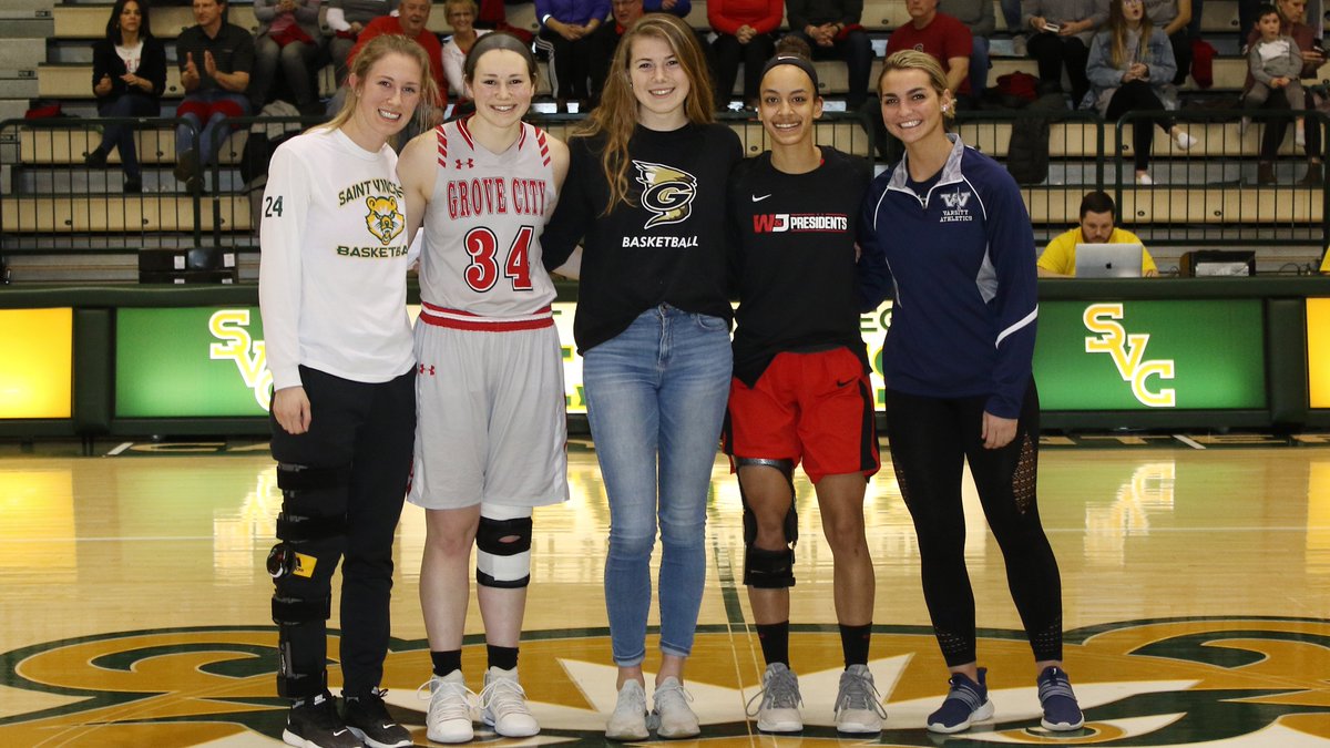 PAC_Athletics's tweet photo. PAC Women's Basketball Sportsmanship Team: 
Samaria Murry, Bethany
Sierra Short, Chatham
Lauren Tipton, Geneva
Jess Book, Grove City
Paige Montrose, Saint Vincent
Courtney Harriman, Thiel
Megan Williams, W&amp;J
Leighton Croft, Waynesburg
Aliya Gage, Westminster

#d3hoops #pachoops https://t.co/DgpHxREtXj