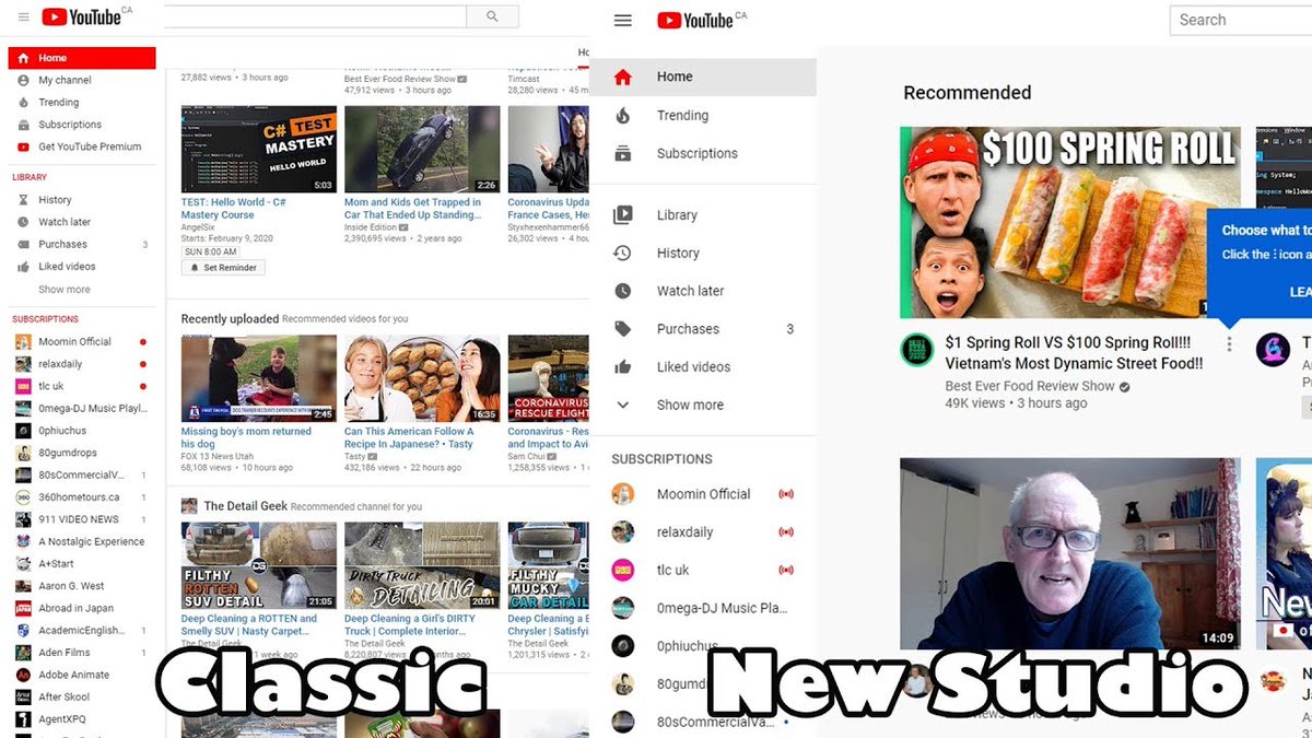 coouge's tweet photo. Good bye YouTube Studio Classic! Who will miss the old YouTube design?
#YouTubeStudioClassic #YouTubeStudio #YouTubeDesign #YouTubeLayout #NewYouTube
https://t.co/Z6FtQnKYCr https://t.co/Uzm8F3FrAE
