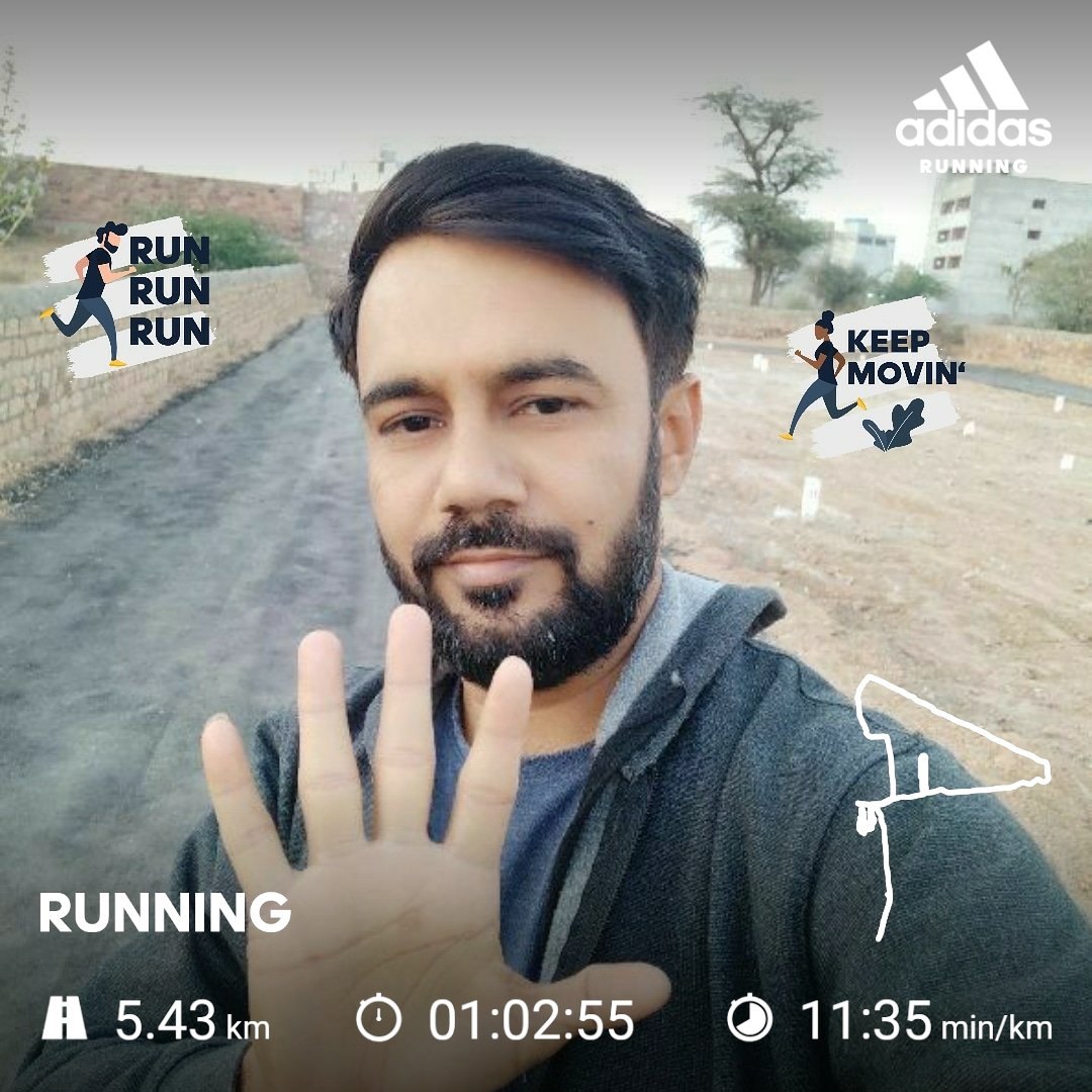 sarthakmahen's tweet photo. संकल्प 👉🏼#Morning_More_than_Five 5️⃣Km🖐🔛आज 5️⃣.4️⃣3️⃣ km . . . 〽🏃🏻 #चलते_रहिऐ ⛎ ।💯।
नेचर के करीब रहिऐ . . .➡️®️ #BeRegular #keepmoving #nevergiveup #neverstop #tiger #Betterhabits4betterlife #Live2inspire #treelover #near2nature #run #ourtime
#Fitness #Health #motivator https://t.co/C97EzczDrj