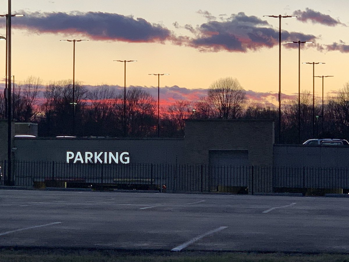 When leaving work you see this beautiful sky!!!!