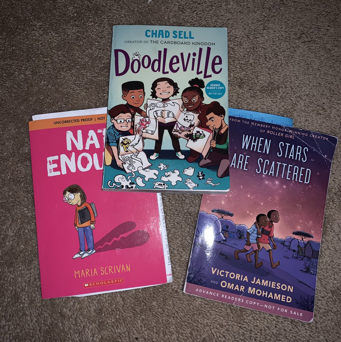 Alyssa Pogal (@mrspogal) on Twitter photo My #BookPosse #BookMail from yesterday sparked massive interest in C1 today <a href="/BrooksideTweet/">Brookside Elementary</a>! Looking forward to reading these this weekend and talking about them with students next week! <a href="/chadsell01/">Chad Sell</a> <a href="/randomhousekids/">Random House Children's Books</a> <a href="/mariascrivan/">Maria Scrivan</a> <a href="/Scholastic/">Scholastic</a> <a href="/JamiesonV/">Victoria Jamieson</a> @Dantey114Mo <a href="/penguinkids/">Penguin Kids</a> My #BookPosse #BookMail from yesterday sparked massive interest in C1 today <a href="/BrooksideTweet/">Brookside Elementary</a>! Looking forward to reading these this weekend and talking about them with students next week! <a href="/chadsell01/">Chad Sell</a> <a href="/randomhousekids/">Random House Children's Books</a> <a href="/mariascrivan/">Maria Scrivan</a> <a href="/Scholastic/">Scholastic</a> <a href="/JamiesonV/">Victoria Jamieson</a> @Dantey114Mo <a href="/penguinkids/">Penguin Kids</a>