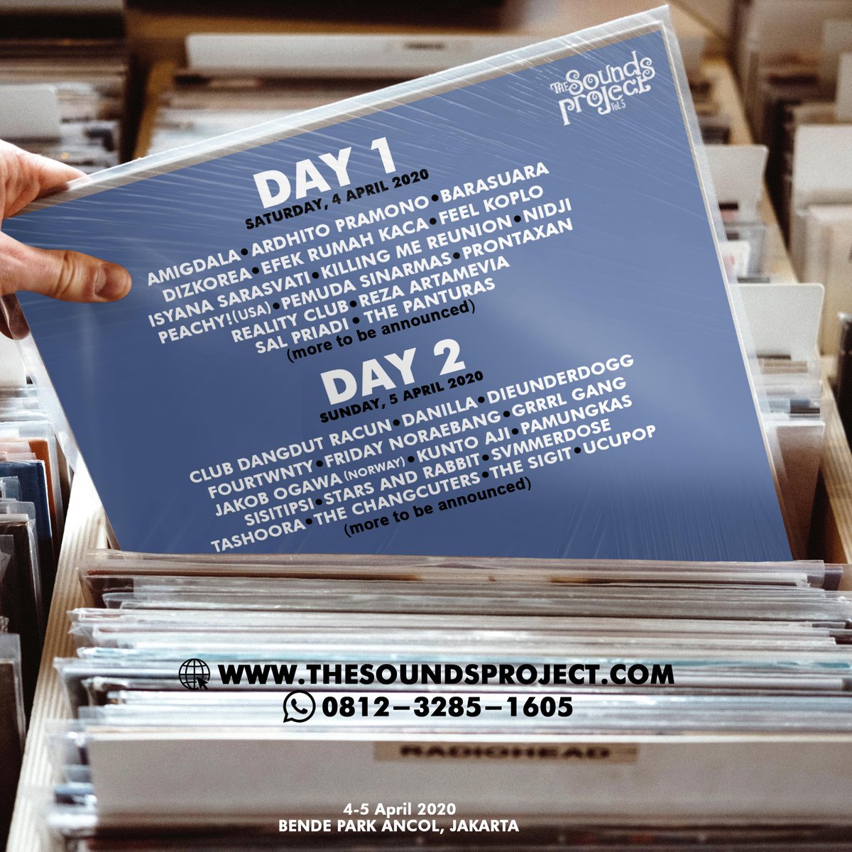 tribunnews's tweet photo. 32 line ups have arrived for The Sounds Project Vol 5. They will bring all joys and happiness that you always dream of on 4-5 April 2020 at Ancol!
So secure your tickets now and prepare yourself!
#SoundsPro5
#5YEARSSTRONG
#5YEARSOFCONSISTENCY https://t.co/o1QjwmEP3R