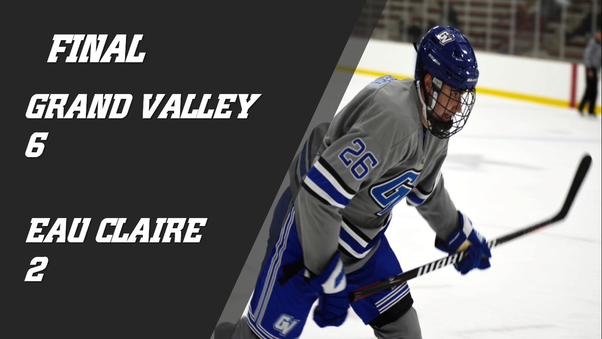 GV_Hockey's tweet photo. Final here at Griff's Georgetown. Lakers play tomorrow against Trine at 4:30. Shane Haggerty with the Hat Trick tonight!! #AnchorUp https://t.co/U8RqcYBodl