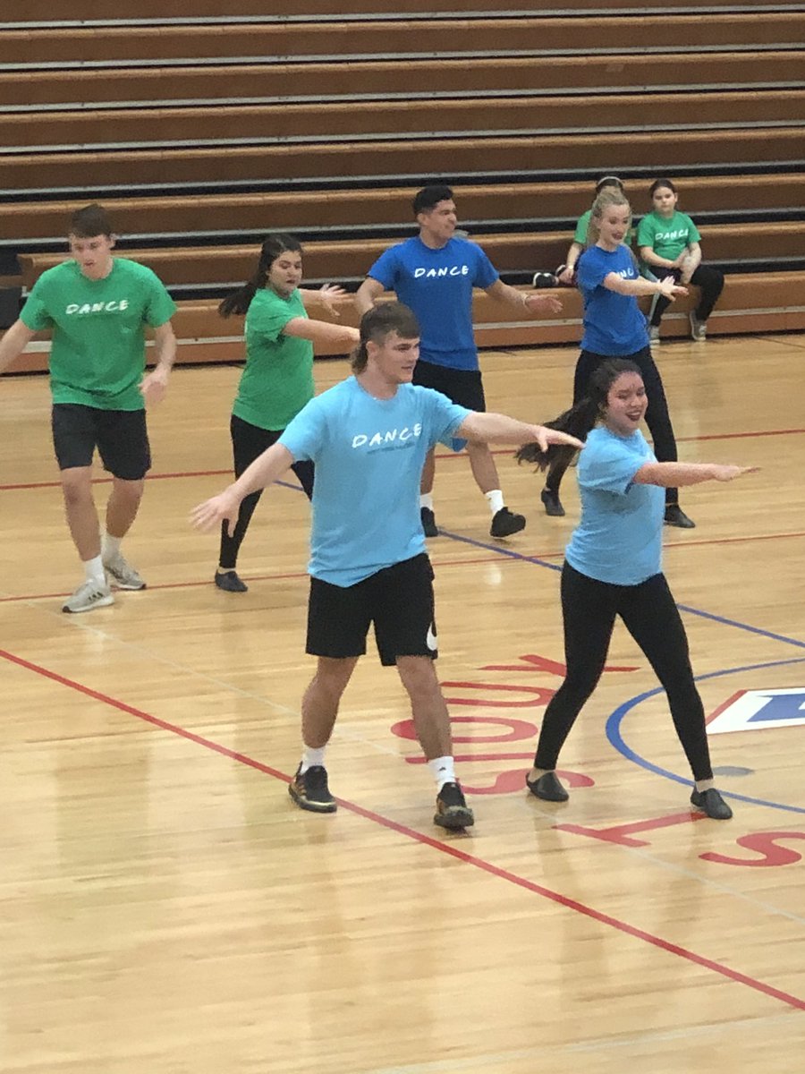 Fun times at Drill Team Night! #westsioux