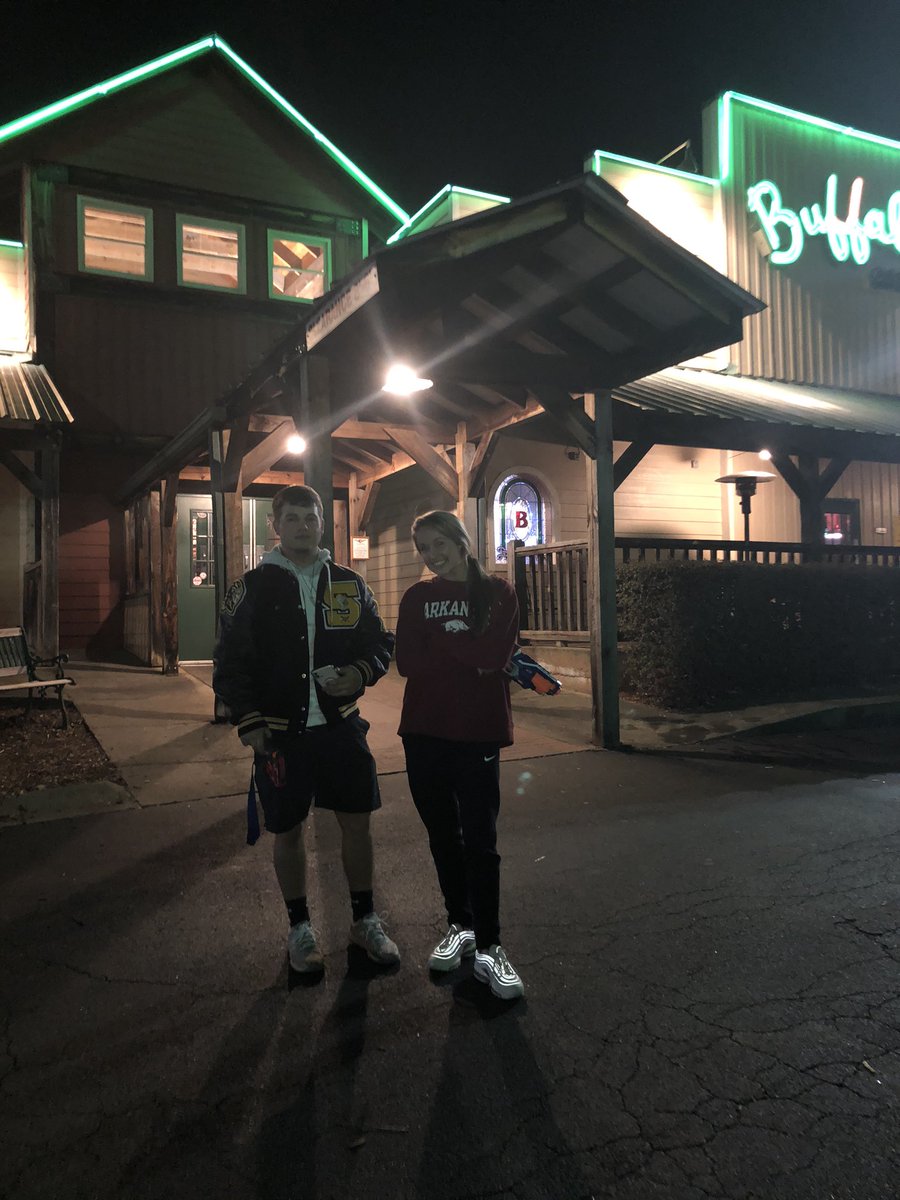 nerfhookers's tweet photo. Tatum snipes Cole in the buffaloes parking lot. Tie game boys. @HuttersNerf @shsnerf2020 https://t.co/0kVTF1Mbkz