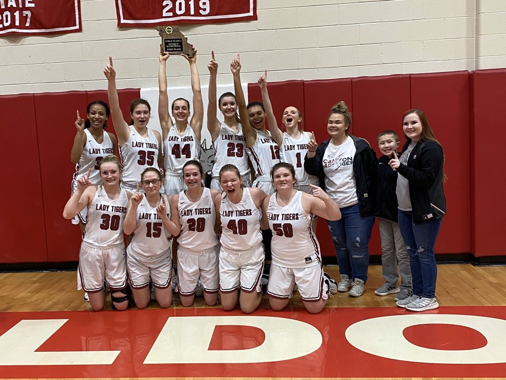 D26Baker's tweet photo. District Champion’s!!!!!!! Go LadyTigers 🏀 Big Night for our program 😃 https://t.co/o9vv5pAvNE