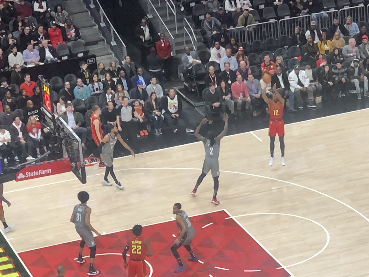 townsendt4teach's tweet photo. @ATLHawks brought home a win tonight. I’m hoping our little ballers can pull off a win tomorrow to advance to the championship game. #raisingballers #dimepiece https://t.co/J47spFRCgh