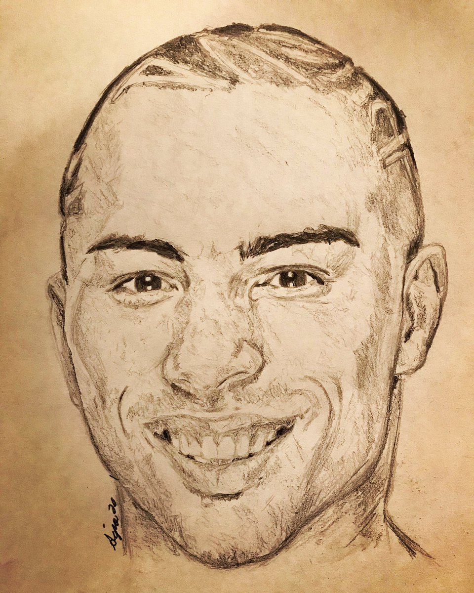 My sketch of @joaquinwilde_ #205live @WWE @wwenxt #DJZ  #JoaquinWilde #perserverance #sketch #fanart #NXT @WWE205Live #NXTTalkoverOnAWIPOD